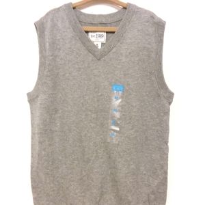 NWT Boys gray sweater vest